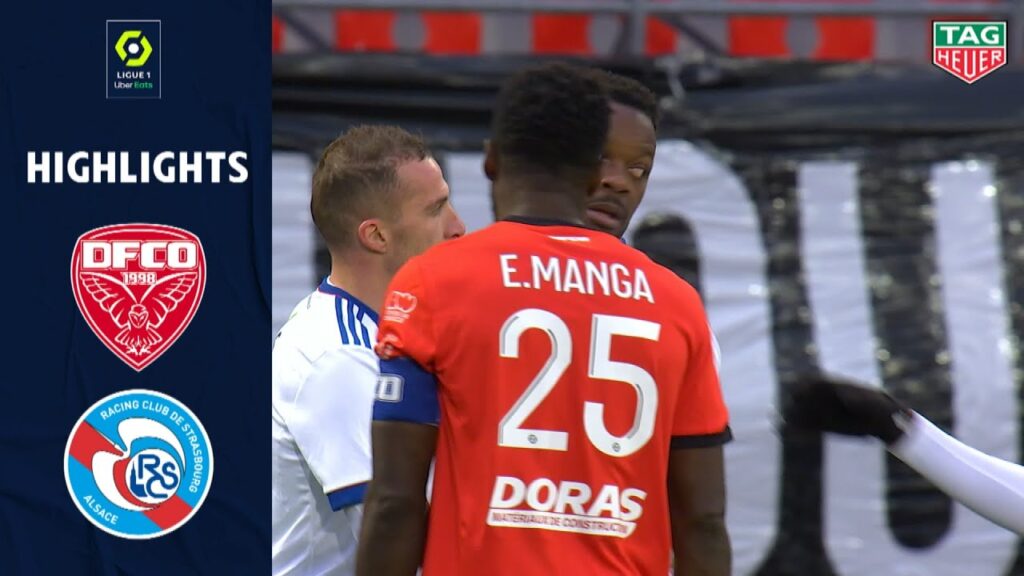 DIJON FCO - RC STRASBOURG ALSACE (1 - 1) - Highlights - (DFCO - RCSA) / 2020-2021