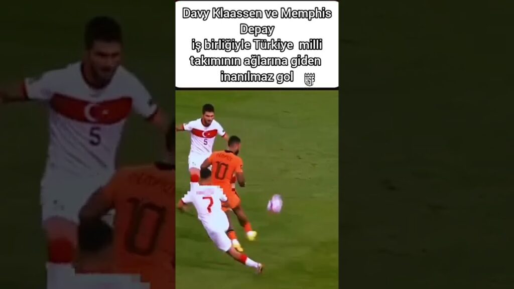 MEMPHIS DEPAY VE DAVY KLAASSEN İŞ BIRLIĞI#shorts