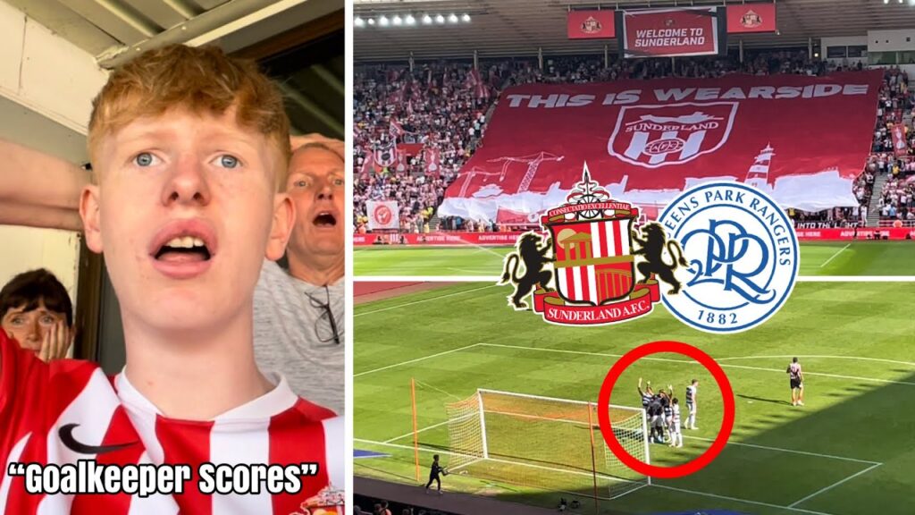 GOALKEEPER SCORES in 92nd minute 😡 - Sunderland vs QPR
