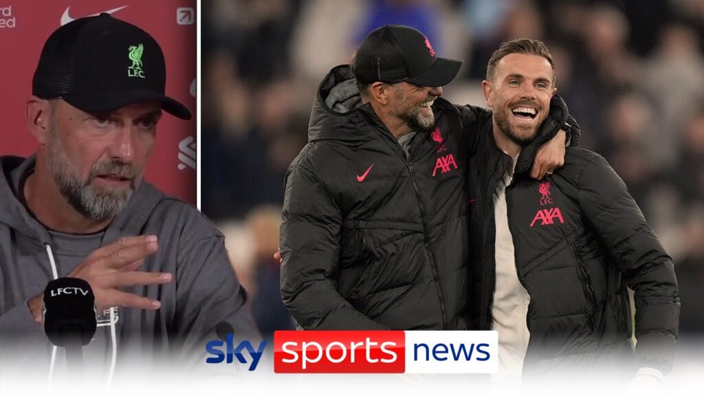 Liverpool: Jurgen Klopp insists there is no bad blood with Jordan Henderson