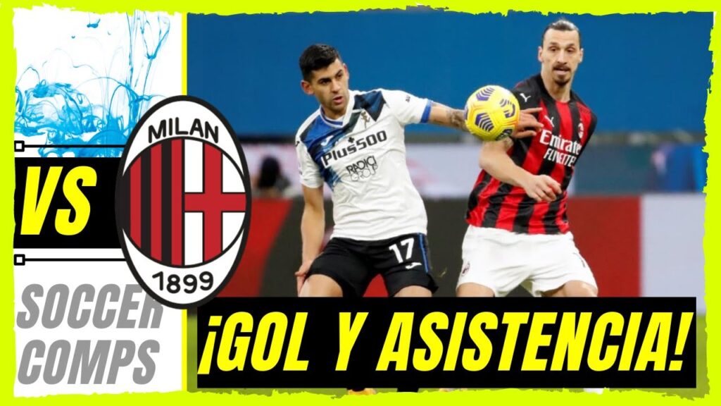 ¡GOL y ASISTENCIA! de Cristian "Cuti" Romero VS ᴀᴄ ᴍɪʟᴀɴ | 23/01/2021
