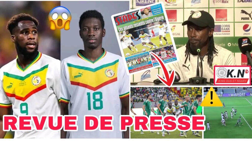 📰: BOULAYE DIA, ISMAILA SARR ces absents ressentis face à l'Algérie : Sancho officiellement sancti