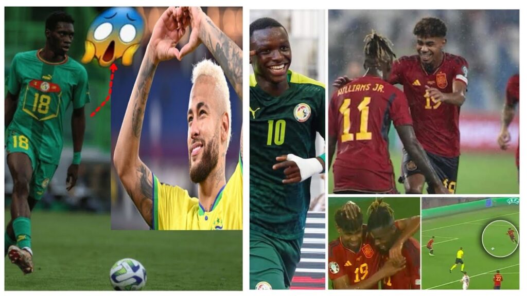 Sénégal : Ismaila Sarr en alerte 🚨.. Neymar en 🔥 bat le Record Pèle..Amara Diouf// Lamine Yamal...
