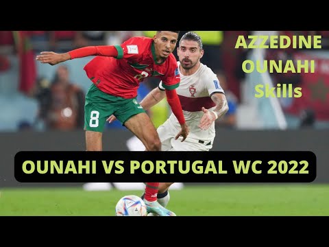Azzedine Ounahi vs Portugal 2022 : Ounahi Compétences et Gestes Techniques - Maroc vs Portugal 2022
