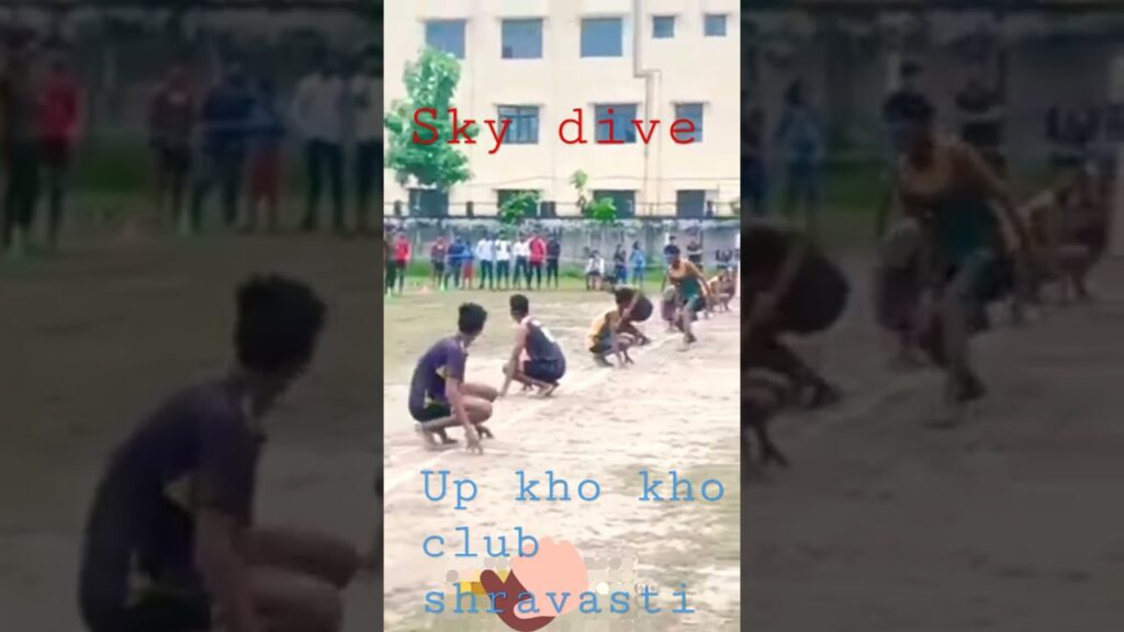 #viralshort sky dive Shravasti v/s Gonda  #kho kho macht