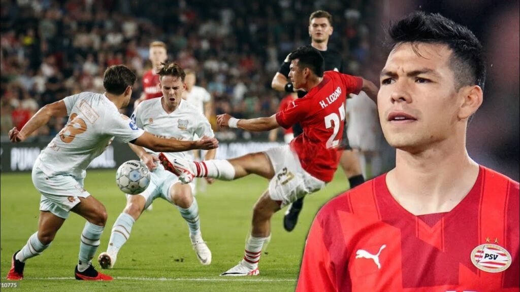 Así Jugó Hirving Chucky Lozano vs NEC Nijmegen en su Regreso al PSV 2023