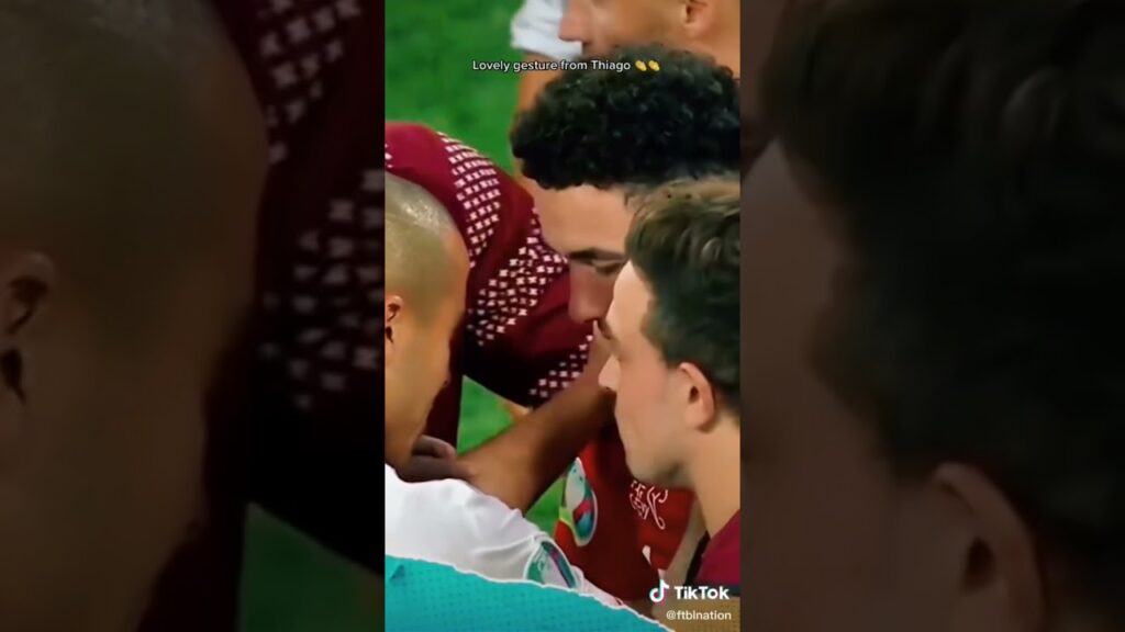 Thiago consoles Vargas after he misses the last penalty for Switzerland. Respect. #Shorts