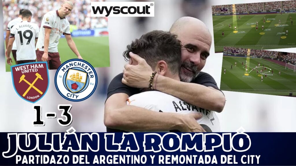 JULIÁN ALVAREZ Y EL TRIUNFO DEL MANCHESTER CITY. HAALAND, DOKU Y MÁS CLAVES DE UN EQUIPO IMPARABLE
