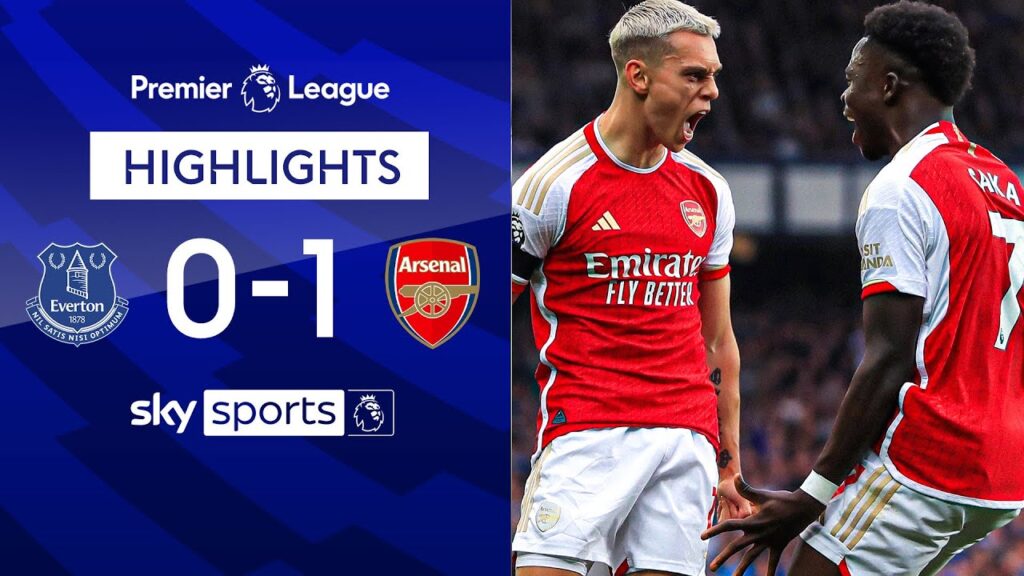 Trossard's THUNDERBOLT sinks Toffees ⚡ | Everton 0-1 Arsenal | Premier League Highlights