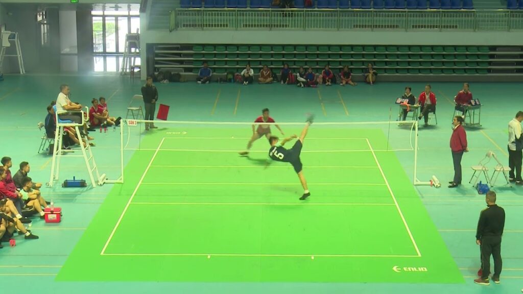 Đá Cầu | Đơn Nam Hồ Phước Sang – áo đỏ( Đồng Tháp ) vs Huy ( Bắc Giang ) Giải đá cầu toàn Quốc 2021. Đá Cầu | Đơn Nam Hồ Phước Sang - áo đỏ( Đồng Tháp ) vs Huy ( Bắc Giang ) Giải đá cầu toàn Quốc 2021.