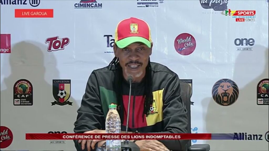 Rigobert Song: «Les filets vont trembler demain» Extrait Conference de presse Cameroon vs Burundi