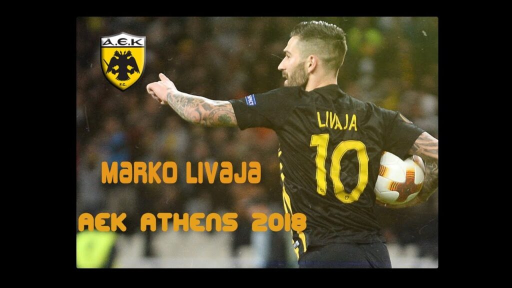 Marko Livaja No10 All Goals 2017-2018 (AEK ATHENS)