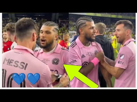 Messi Passes Armband, Lifts Leagues Cup with Yedlin