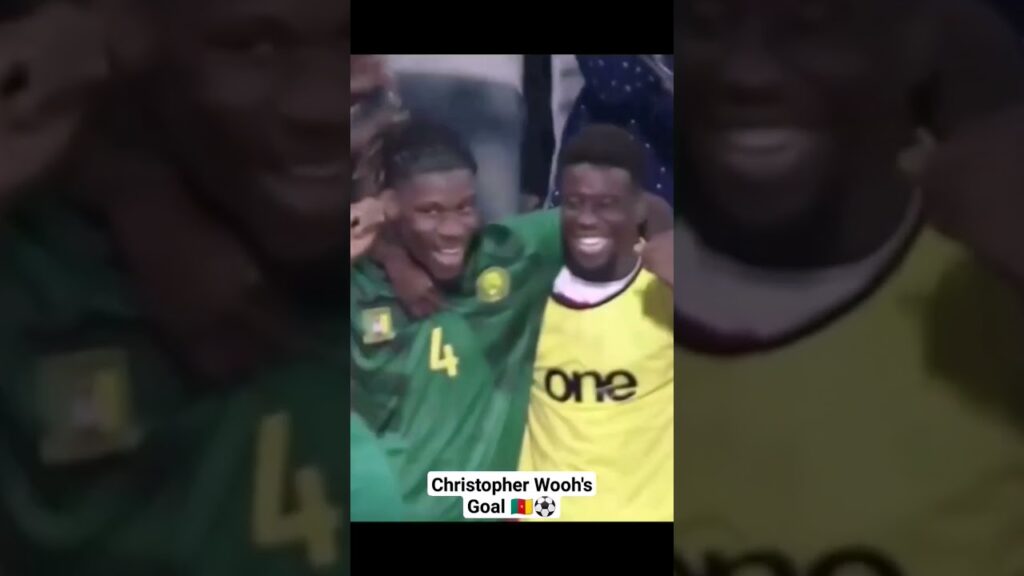 Christopher Wooh's goal.     [Cameroon vs Burundi]      🇨🇲3-0🇧🇮 #christopherwooh #afconqualifiers