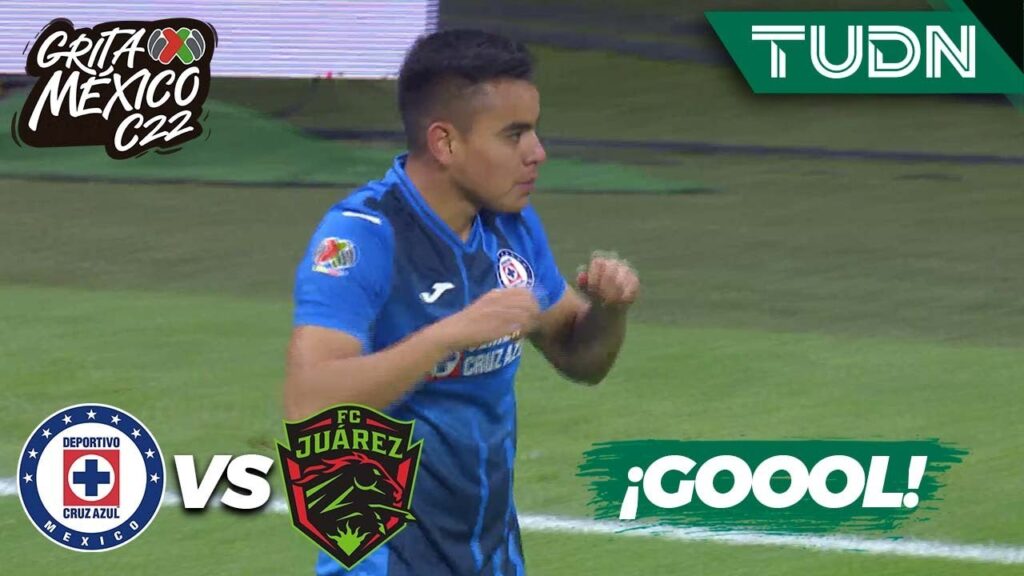 ¡GOOL! ¡Otra vez ‘Charly’ Rodríguez! | Cruz Azul 1-0 FC Juárez | Grita México C22 – J2 | TUDN ¡GOOL! ¡Otra vez ‘Charly’ Rodríguez! | Cruz Azul 1-0 FC Juárez | Grita México C22 - J2 | TUDN