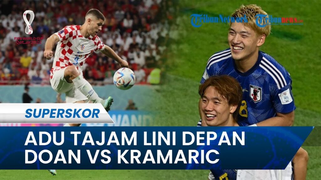 Adu Tajam Tumpuan Lini Depan Jepang vs Kroasia di 16 Besar Piala Dunia 2022: Ritsu Doan vs Kramaric
