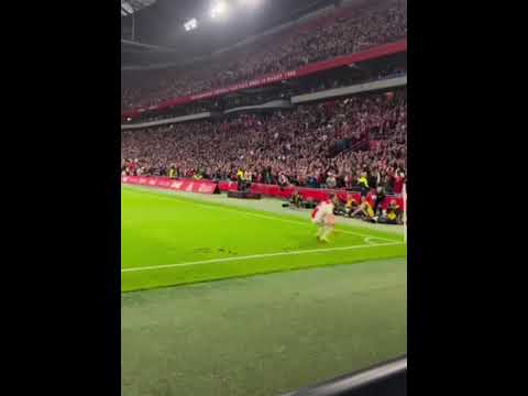 Failed Knee Slide By Steven Berghuis From Ajax FC.