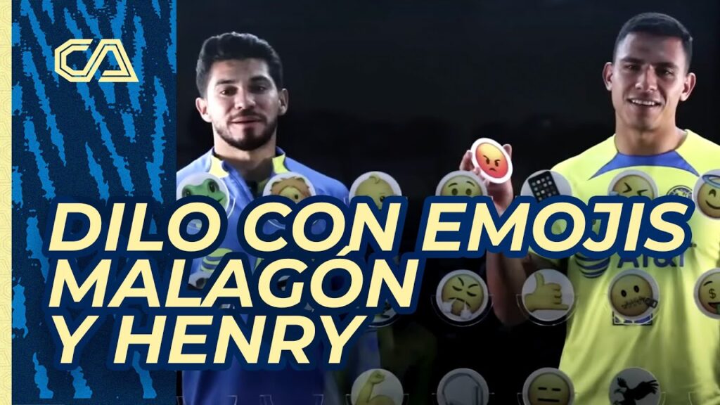 Nuevo Reto | Dilo con Emojis con Henry Martín y Luis Malagón