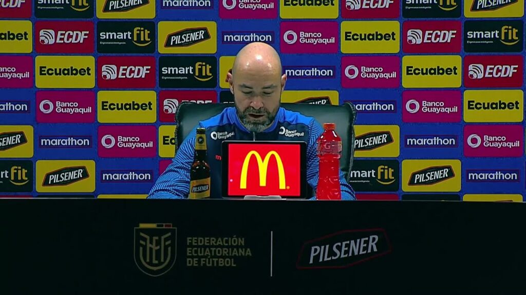 RUEDA DE PRENSA POST PARTIDO - FÉLIX SÁNCHEZ, DT DE ECUADOR