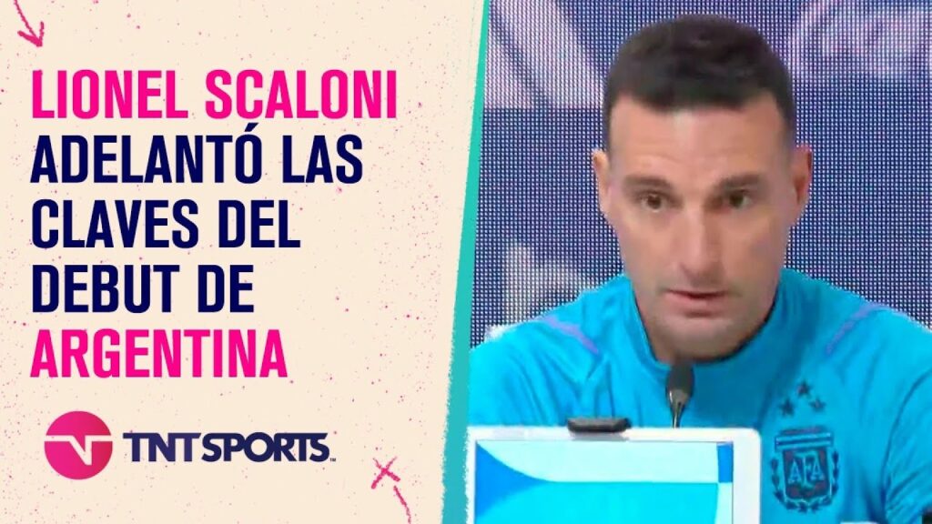 Lionel #Scaloni adelantó las claves del debut de #Argentina en las #Eliminatorias contra #Ecuador