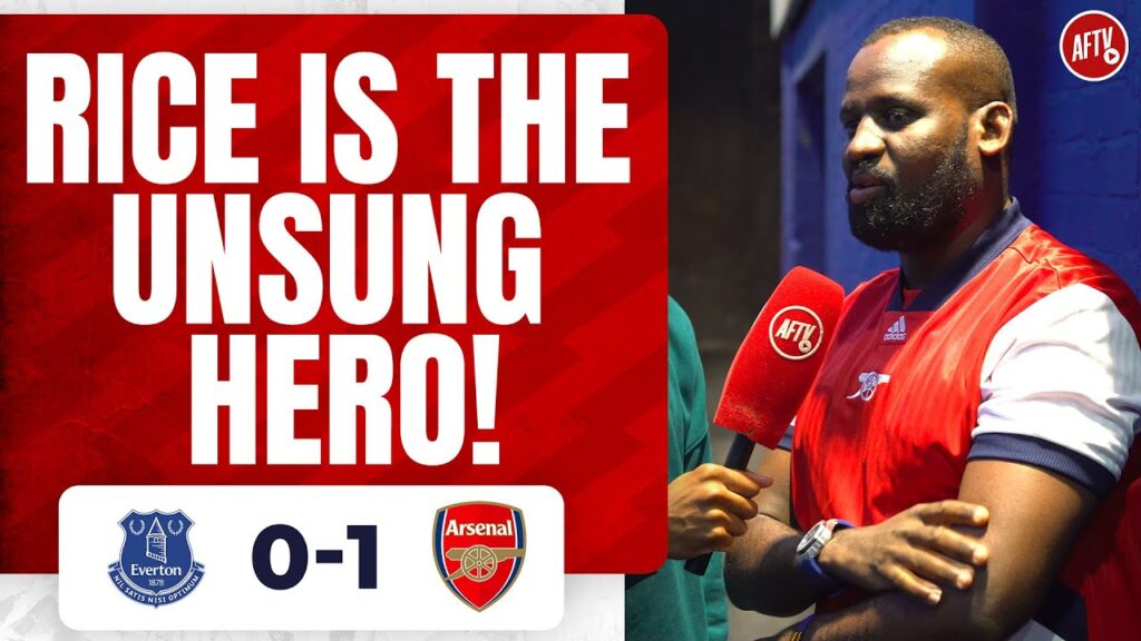 Everton 0-1 Arsenal | Declan Rice Is The Unsung Hero!