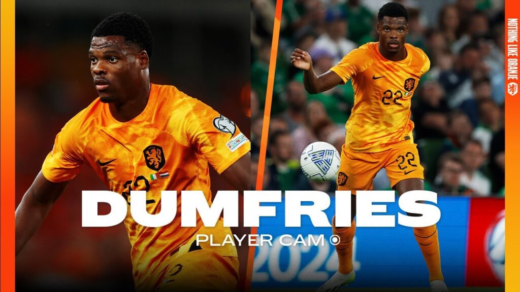The best of DENZEL DUMFRIES in DUBLIN! 🇮🇪🅰️😤 | PLAYER CAM 🎥