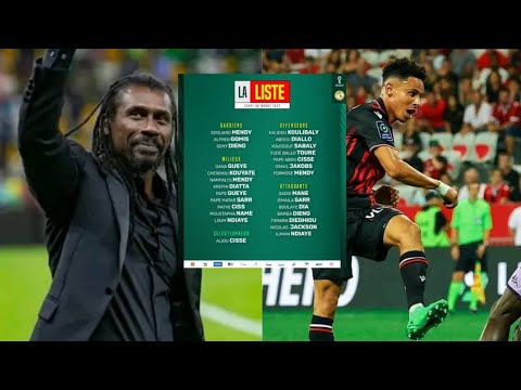Liste probable de Aliou Cissé Sénégal vs Algérie, Sofiane Diop Zappé, Lamine Camara