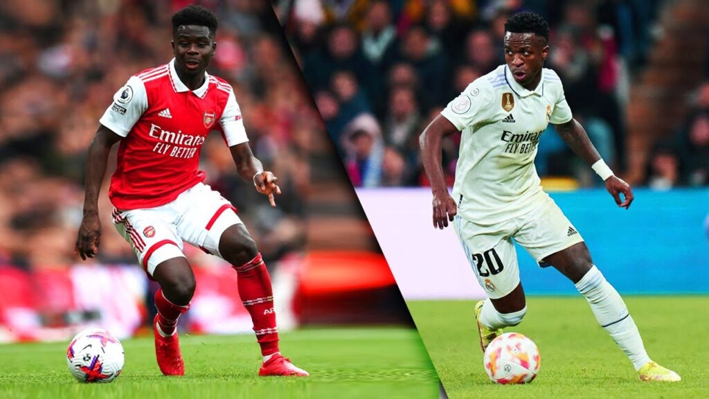 Vinícius Júnior vs Bukayo Saka - Who Is Better? - Crazy Speed, Skills & Goals - 2023 - HD