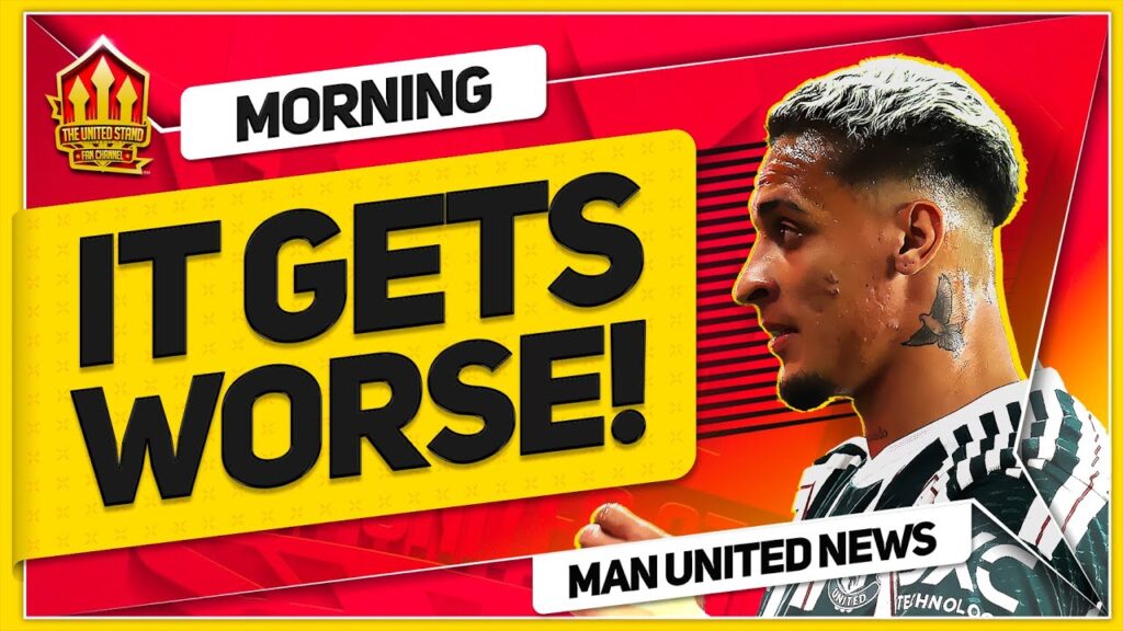 ANTONY Crisis Worsens! TEN HAG's SANCHO Frustration! Man Utd News