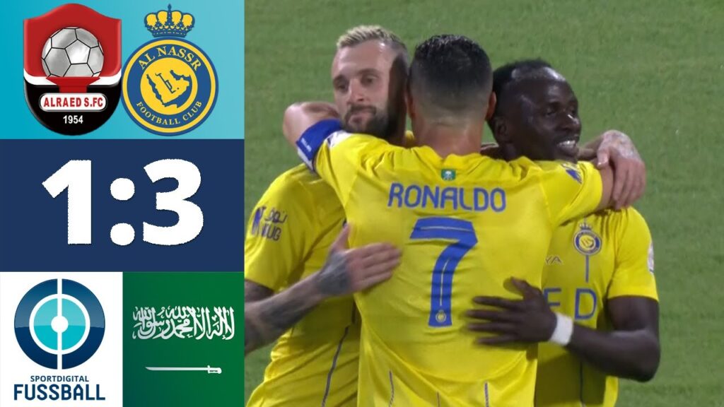 Mané, Ronaldo, Talisca! Star-Trio führt Al-Nassr zum Sieg | Al-Raed FC - Al-Nassr FC