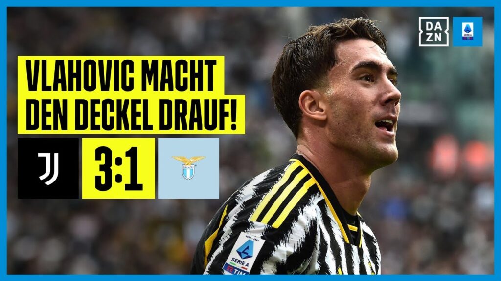 Doppelter Vlahovic katapultiert Juve an Tabellenspitze! Juventus – Lazio Rom 3:1 | Serie A | DAZN Doppelter Vlahovic katapultiert Juve an Tabellenspitze! Juventus - Lazio Rom 3:1 | Serie A | DAZN