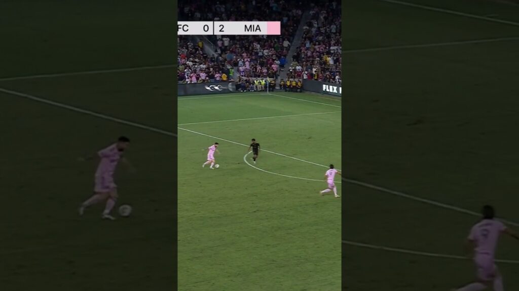 Messi assist to Campana #messi #intermiami #majorleaguesoccer Messi assist to Campana #messi #intermiami #majorleaguesoccer