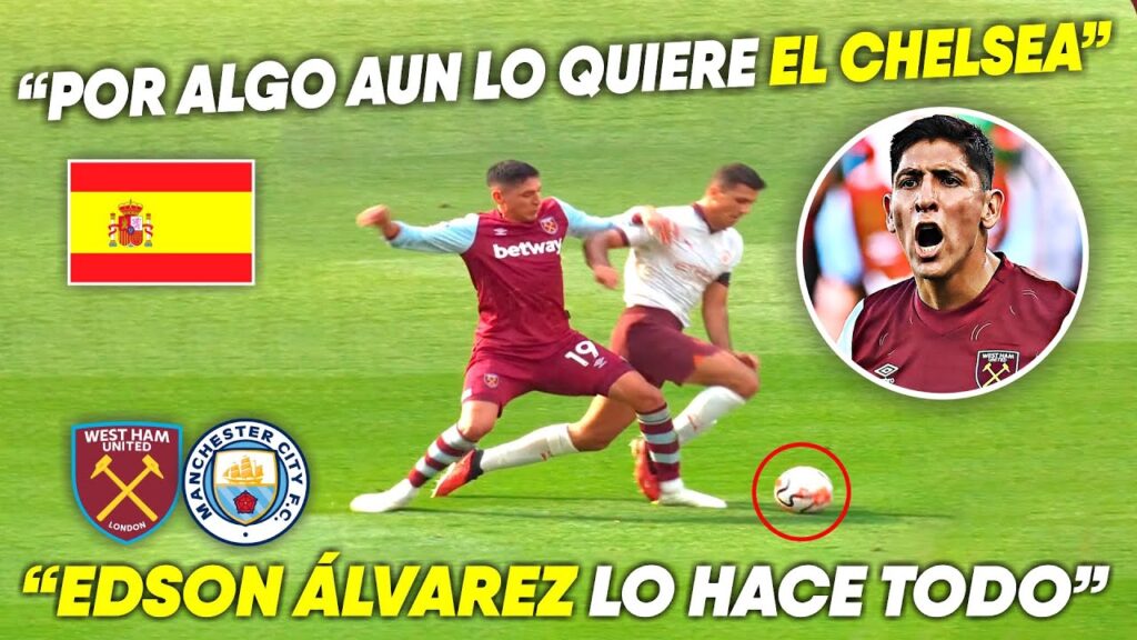 PRENSA ESPAÑOLA impresionada con las RECUPERACIONES de EDSON ÁLVAREZ contra MANCHESTER CITY