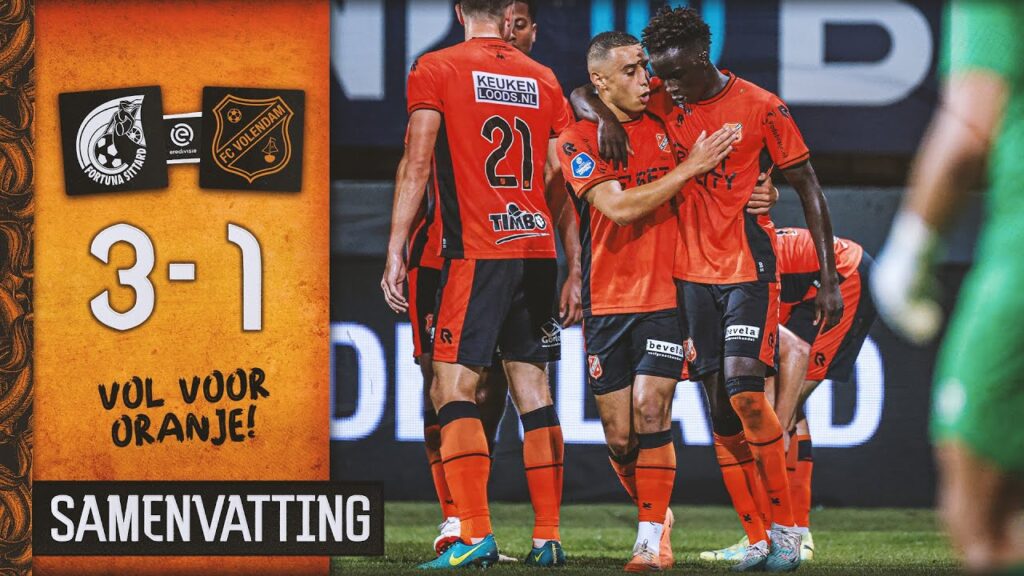 🤩 Prachtgoal Kuol | Samenvatting Fortuna Sittard - FC Volendam: 3 - 1 (2023-2024)