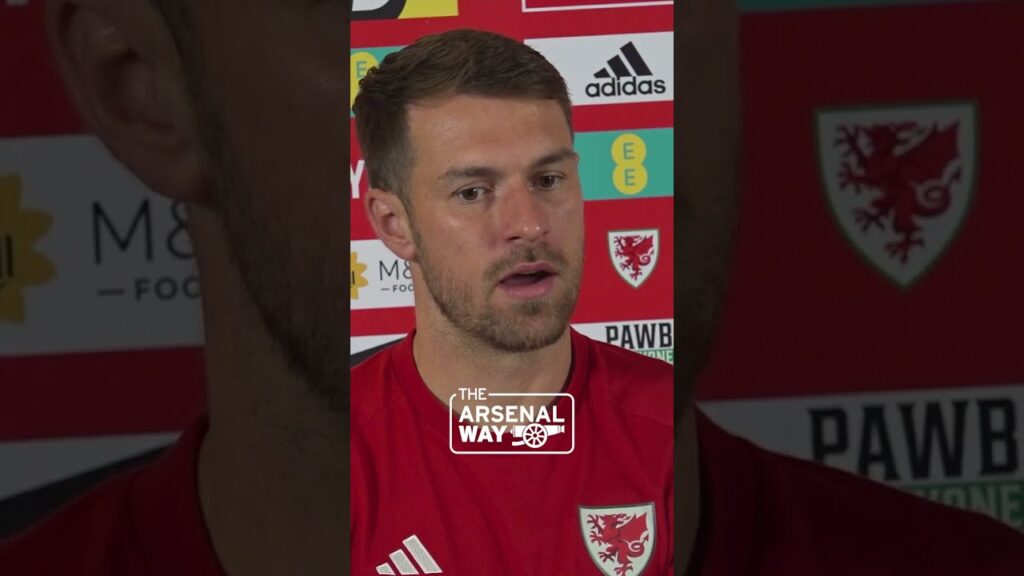 "WISH IT WASN'T TO SPURS!" 🤣 Aaron Ramsey Not Happy Brennan Johnson Joins Arsenal's Rivals 👀#shorts