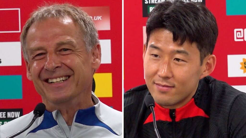 Jurgen Klinsmann and Son Heung-min speak ahead of Wales v South Korea
