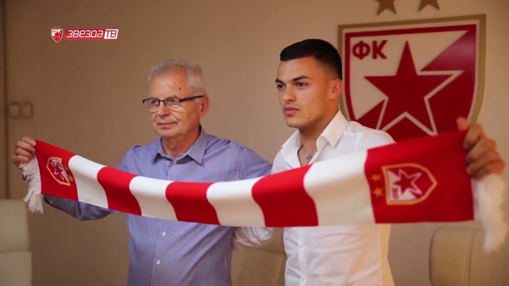 Dobrodosao Nemanja Radonjic - FK Crvena Zvezda 2017