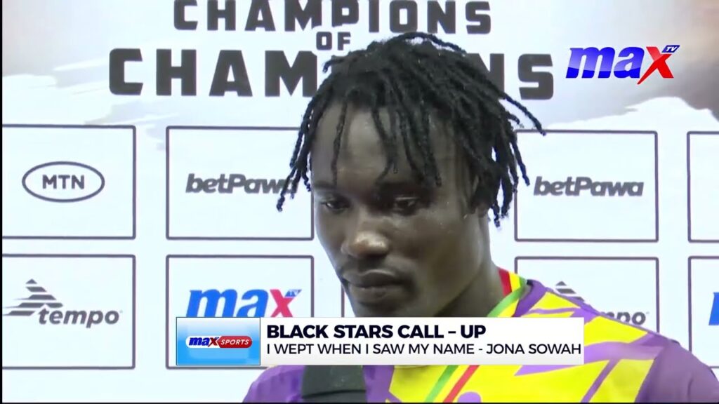 Black Stars Call-Up: I wept when I saw my name - Jonathan Sowah
