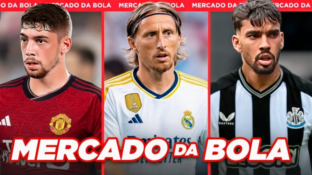 LUKA MODRIC FORA DO REAL MADRID│LUCAS PAQUETÁ NA MIRA DO NEWCASTLE e+ - Mercado da Bola 2023