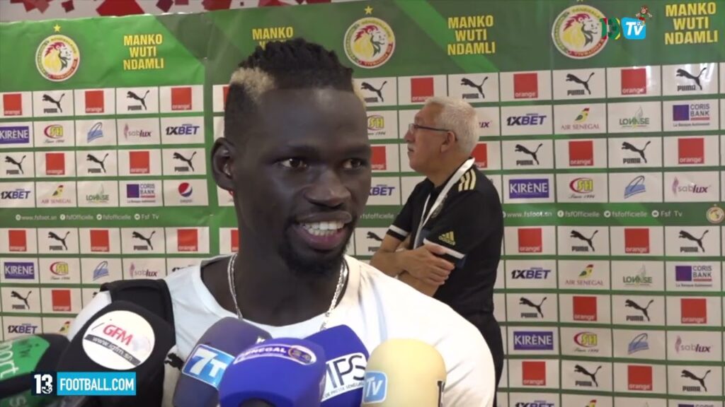 Pathé Ciss après le match: '' on ne voulait pas perdre ce match mais pour gagner il faut marquer ''