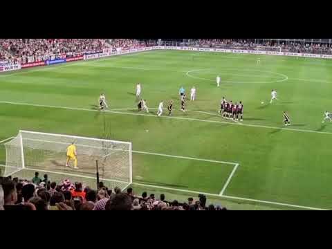 Bruno Petković free kick goal vs Latvia 2023 (Euro 2024 Qualifier)