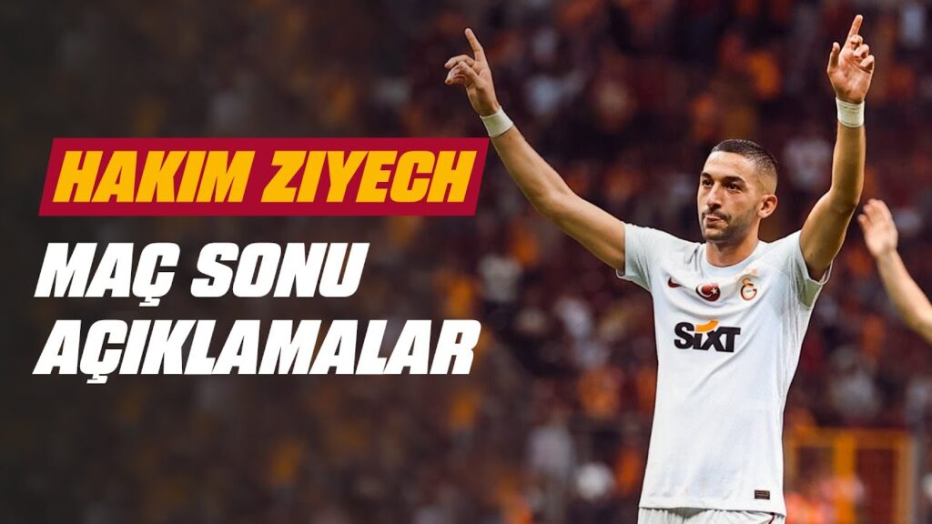 📺 Hakim Ziyech'in maç sonu açıklamaları | #GSvSAM