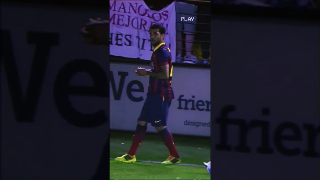 Dani Alves respect moment 🍌