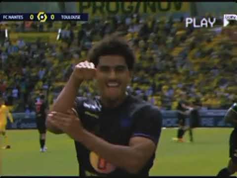 BUT ZAKARIA ABOUKHLAL (15' - TFC) / FC NANTES - TOULOUSE FC (3-1) / 22/23