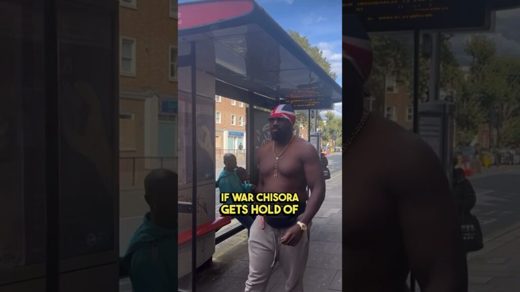 Derek Chisora on THE STREETS OF LONDON looking for PRISON ESCAPEE Daniel Khalife