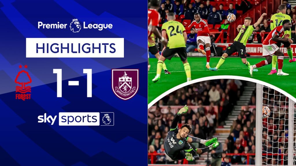 Hudson-Odoi scores debut WONDER GOAL 🔥 | Nott’M Forest 1-1 Burnley | Premier League Highlights