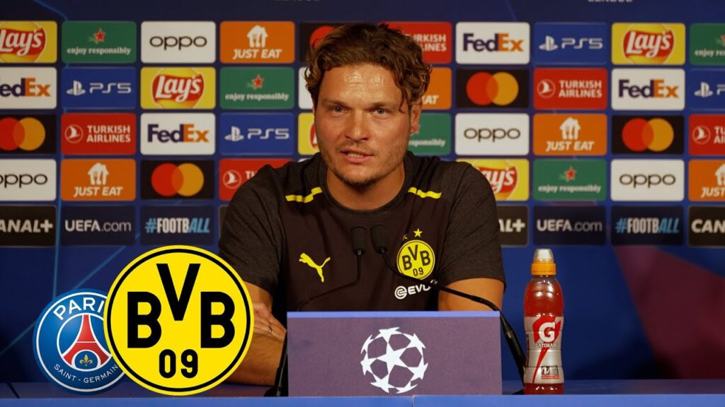 „Haben genug Qualität, einen Titelfavoriten zu ärgern“ | PK mit Terzic & Kobel | PSG - BVB