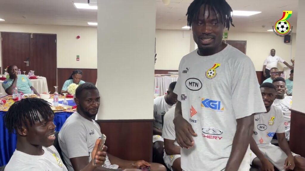 JONATHAN SOWAH INITIATED INTO THE BLACK STARS