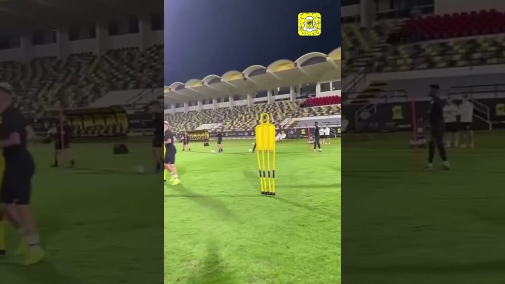 مشاركة عبدالرحمن العبود في تدريبات ‎#الاتحاد اليوم