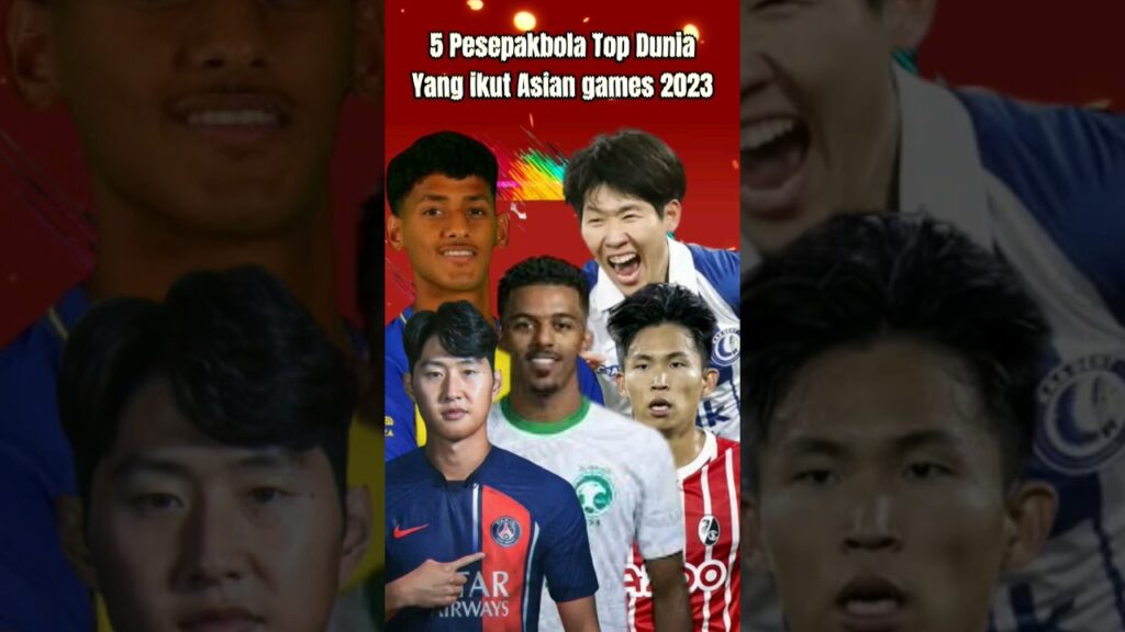 5 Pesepakbola Top dunia yang ikut negaranya ke Asian games#shorts